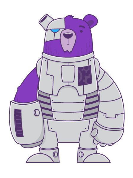 Cyborg Bear